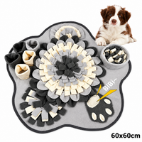 Gray Paw Print 60x60cm